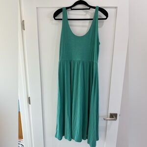 a new day Teal Maxi Dress w/ pockets